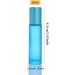 HPAMBA 10ML Essential Oils Roller Bottles - 21 Piece Set | Glass Roll-On Bottles with Stainless Steel Roller Balls for Aromatherapy & Perfume - Buy Online on GoSupps.com