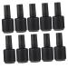 TOYZFRIENDY 12 Piece Refillable Nail Polish Bottles with Hairbrush Leak-Proof Empty Nail Polish Paint Bottles Durable Eco-Friendly for Manicure Lovers