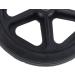 Prettyia Durable Strong Alloy Frame Wheelchair Front Castor Wheels Replacement Part Tool 5/16 inch Bearing 6 inch 7 inch 8 inch Diameter - Black 7 inch - Buy Online on GoSupps.com