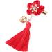 ibasenice 2 Pairs Tassels Barrettes Girl Barrettes Clip Bows Hair Clips Chinese Style Hairpin Hair Clips for Bows Kids Barrettes for Hair Kids Hairpin for New Year Child Hanfu Candy Bag - Buy Online on GoSupps.com