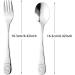 6-Piece Kids Stainless Steel Cutlery Set - Toddler Utensils with Safe Forks and Spoons - Buy Online on GoSupps.com