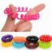 Leisial 100 Pcs Transparent Rubber Bands - Elastic Telephone Cable Hair Bands - Buy Online on GoSupps.com