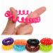 Miya Set of 10 Elastic Telephone Cable Hair Ties | Mini Plastic Spiral Hair Accessories & Bracelets - International Shipping Available - Buy Online on GoSupps.com
