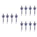FRCOLOR 6 Pairs Metal Hair Clips for Women Rhinestone Hair Clips Rhinestones Hair Barrettes Womens Hair Clips Flower Hair Clips for Women Crystal Bobby Vintage Pair Clip Miss The Flowers