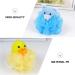4pcs Baby Shower Bath Sponge - Cute Animal Loofah Balls & Scrubbing Puff for Essential Skin Care - Perfect for Kids - Buy Online on GoSupps.com