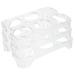 GLEAVI 3pcs Egg Storage Box Eggs Refrigerator Clear Shelves Fridge Egg Holder Display Stand Universal