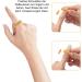 Kungfu Mall 12-Piece Acupressure Massage Kit - 10 Massage Rings & 2 Magnetic Balls for Finger & Toe Therapy | International Shipping - Buy Online on GoSupps.com