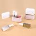 Buy Madenia Travel Bottles Set - 50ml Clear Air Travel Containers for Cosmetics - 4 Pcs with Labels & Storage Box - Pink | International Shipping Available - Buy Online on GoSupps.com
