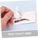 HAPINARY 50pcs Eyebrow Positioning Ruler Eyebrow Template Eyebrow Measuring Tool Eyebrow Stencil Eyebrow Drawing Tool Eyebrow Positioning Tool Eyebrow Shaping Template Eyebrow Drawing Ruler 18.00X3.80X0.10CM Blue - Buy Online on GoSupps.com