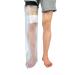 Pzhoais Waterproof Cover Leg Adult Full Leg Shower Protector Watertight Protection for Foot Ankle Knee Wound - Buy Online on GoSupps.com