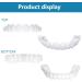 Flipped Warm 2 Pairs of Veneers Teeth - Instant Cosmetic Dentures for Bright Smiles | Global Shipping - Buy Online on GoSupps.com