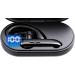 EUQQ Bluetooth V5.1 Earpiece with Noise Cancelling Mic - Hands-Free Headset for Office & Driving - Compatible with Android/iOS - Zeus-Case - Buy Online on GoSupps.com