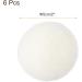 sourcing map 6 Pcs Wool Dryer Balls 2 Inches Wool Laundry Dryer Balls for Reducing Clothing Static and Wrinkles White 2" White - Buy Online on GoSupps.com