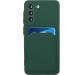 Tivenfezk Nadoli Ultra Thin Silicone Case for Samsung Galaxy A34 5G - Shockproof Scratch-Resistant Wallet TPU Cover with Credit Card Holder in Dark Green - Buy Online on GoSupps.com