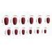 Poliphili 24Pcs Neon Green Acrylic False Nails - Fashion Glossy Full Cover Coffin Pattern Fake Nails Kit for Women and Girls - Buy Online on GoSupps.com