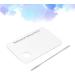 Clear Acrylic Makeup Mixing Palette with Stainless Spatula Set - Buy Online on GoSupps.com