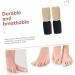 Siliocne Toe Protectors - 2 Pairs of Hand Toe Sleeves for Sneaker Blisters - Closed Toe Covers for Protection - Nylon Surface Fabric - 4x2.7cm - Buy Online on GoSupps.com