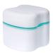 Denture Case with Lid and Basket - Denture Cup for Soaking and Cleaning - Buy Online on GoSupps.com