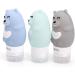 Chseo Silicone Travel Bottles Set - 4 Pack | Leak-Proof Containers for Cosmetics Liquids Shampoo & Lotion | Perfect for Travel - Buy Online on GoSupps.com