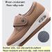 ZGDG Women's Adjustable Lightweight Wide Walking Shoes for Diabetic Arthritis - Black - Size 5.5 Wide - Buy Online on GoSupps.com