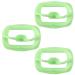 IGUATU Green New 3 Pieces Dental Retractor Soft Silicone Intraoral Jaws Retractor Mouth Opener Expand Dental Orthopedic