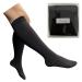 Closed Toe Big Tall Traditional 20-30mmHg Compression Swelling Leg Sock Black 3X-Large