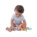 G-Tree Baby Sensory Crinkle Square Lovey Blanket | Red | 7.5 X 7.5 with Ribbon Tags - Buy Online on GoSupps.com