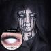 Funnylene Blind White Colored Contact Lenses - Zombie 2-Pack Soft Monthly Lenses for Halloween & Carnival - Buy Online on GoSupps.com