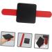 DOITOOL Hair Dyeing Board Pat Belt Highlighting Paddle Professional Balayage Board Hair Dyeing Tools Wrist Bands Nursing Supplies Balance Bracelet Plastic Brighten Hair Clip Red - Buy Online on GoSupps.com