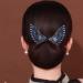 Ball Hair Clips Bun Rollers Lazy Hair Curler Rhinestone Flower Hair Clip Elegant Hair Clip For Women Bun Maker Hairpin Easy And Quick Snap Curling Tools (Type18) - Buy Online on GoSupps.com
