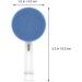 2pcs Facial Cleansing Brush Set - Remove Blackheads & Deep Clean | Electric Face Cleaning Brush Head & Sponge - Blue & White - Buy Online on GoSupps.com