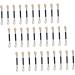 Didiseaon 150 pcs for Use Daily Practical Shadow Makeup Eyeshadow Women Double-headed Tools Aluminum - Buy Online on GoSupps.com
