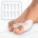 Hallux Valgus toe spreader 10 pieces Unity size |Soft gel toe spreader |Simple application |Immediate improvement |Ideal for daily useSuitable for both feet (10 10 bale tooth corrections