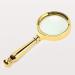 Magnifier with 10X Magnification Lightweight Handheld Magnifying Glass for Reading Inspection Hobbies Crafts with a Lens Cloth and Bag Magnifier/Metallic Comfortable Anniversary - Buy Online on GoSupps.com