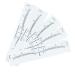 Solustre 100 Disposable Eyebrow Templates - Perfect Eyebrow Liner Stickers & Measuring Tools for Women & Girls - International Shipping Available - Buy Online on GoSupps.com