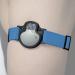 Diababrothers Enlite Fixing Band Fixing holder with adjustable bracelet - holder: black - bracelet: sky blue - size: S (15-25 cm) S (15-25 cm) blue