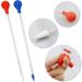 Coral Feeder 2 Pcs Acrylic Marine Fish Reef Feeding Tube 13.7 Inch Coral Food Tool for Reef/Anemones/Brine Shrimp Most Aquarium Organisms (Blue+Red) - Buy Online on GoSupps.com
