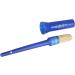 NETPROSHOP Cobalt Blue Hoof Brush with Cap - Pig Hair Hoof Care Tool for Optimal Equine Grooming - Buy Online on GoSupps.com