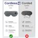 Aroma Season Heated Eye Mask - Cordless Moist Heat Compress for Blepharitis & Dry Eyes Treatment - Buy Online on GoSupps.com