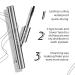 2 in 1 Intense Lengthening Mascara for Fine Short Eyelashes - Voluminous Washable Black Mascara for Women and Girls - Buy Online on GoSupps.com