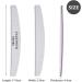 DAZISEN 12 PCS Professional Nail Files - 100/180 Grit Double Sided Emery Boards Nail Files Fingernail Buffering Files Washable Nail Styling Tools for Home and Salon - Buy Online on GoSupps.com