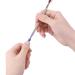 Exquisite Appearance Nail Art Pusher Durable And Practical Comfortable Experience Non-Slip Cuticle Pusher Durable Beauty Salon Manicure Store for Home Woman(F505)