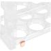 Healeved Refrigerator Egg Rack Door Rack Holder Home -layer Three-layer Egg Refrigerator for Stand Organizer Fridge Kitchen White 25.00X20.00X11.00CM - Buy Online on GoSupps.com