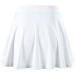 TiaoBug Kids Girls Pleated Tennis Skirt with Shorts UPF 50+ | White 6-7 Years - Buy Online on GoSupps.com