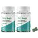 Body Magic Chlorophyll Capsules Remove Body Odor Naturally 60 Capsules 450 mg (Pack of 2) 60 Count (Pack of 2)