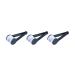 Sun Glasses Cleaner of Microfiber - Mini Eye Glasses Lens & Sunglass Cleaner - Soft Brush Lens Cleaner for Eyeglasses - Glasses Accessories with Cleaning Clip 3 Pcs