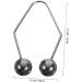 BELLIFFY 1 Pair Dimple Trainer Cheeks Clip Dimples Trainer for Cheeks Metal Dimples Exerciser Facial Tool Face Dimples Exerciser Dimples Maker for Face Cheeks Face Exerciser Cheeks Balls 4.30X2.50X0.80CM Black - Buy Online on GoSupps.com