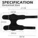 JADE KIT Adjustable Drop Foot Brace - Unisex Ankle Support for Pain Relief & Foot Stability - Black - Buy Online on GoSupps.com