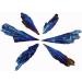 Natural Black Tourmaline Rough Stone Electroplated Blue Crystal Minerals Beautiful Full of Texture Randomly send 1 Piece - Buy Online on GoSupps.com