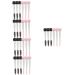 OHPHCALL 30 Pcs Sponge Makeup Brush Double Ended Makeup Brush Make up Sponge Double Head Make up Brush Nylon 7.6x1.4cmx5pcs Assorted Colorx5pcs